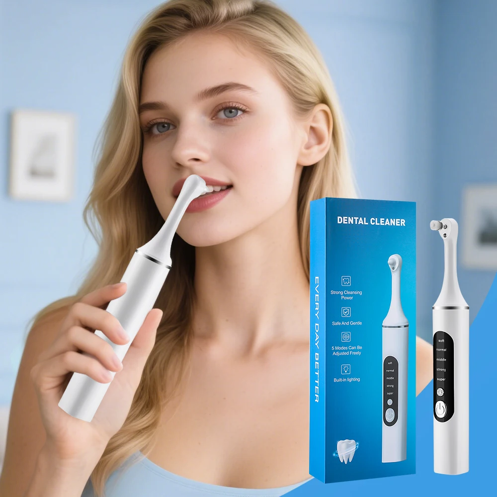 Teeth Whitening Light Kit - Elektrikli Diş Parlatıcı Diş Beyazlatma Temizleyici