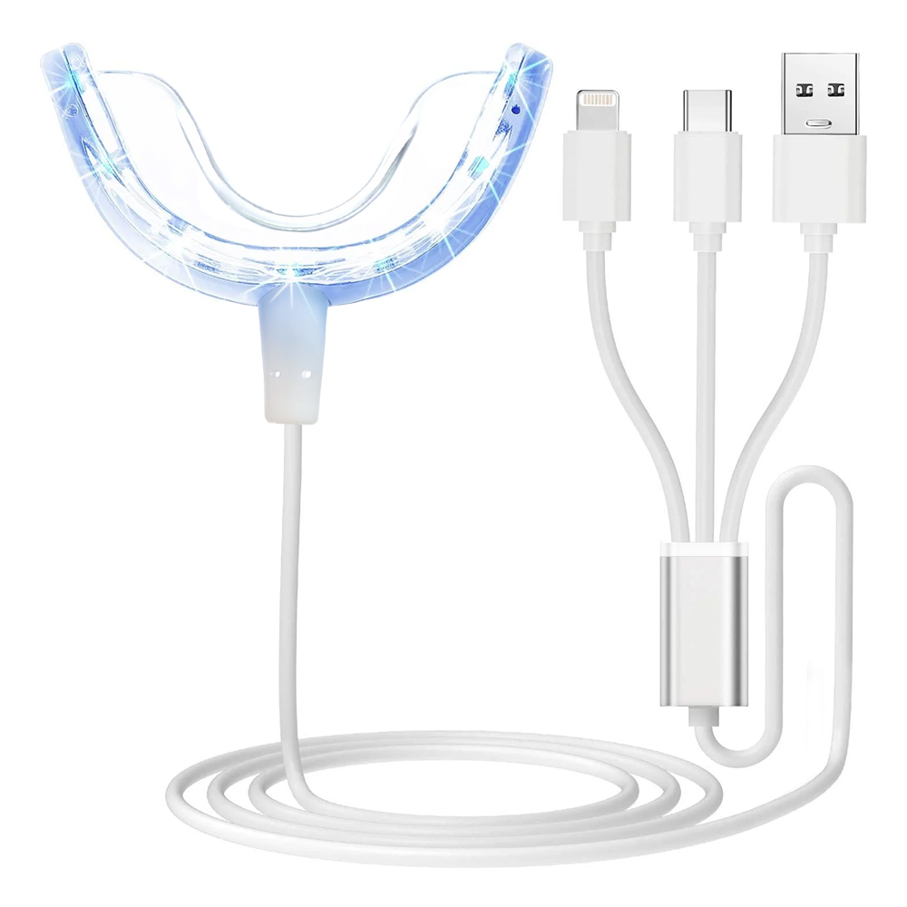 Led Mouth Tray - Diş Beyazlatma Güçlendirici Işık, Mavi LED