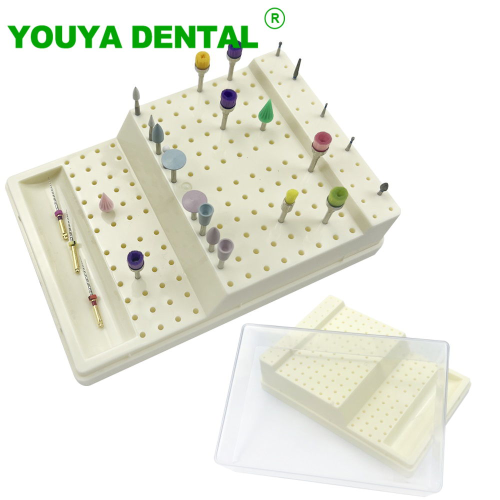 Teeth Whitening Gel For Trays - 168 Delik Plastik Diş Burs Kutusu