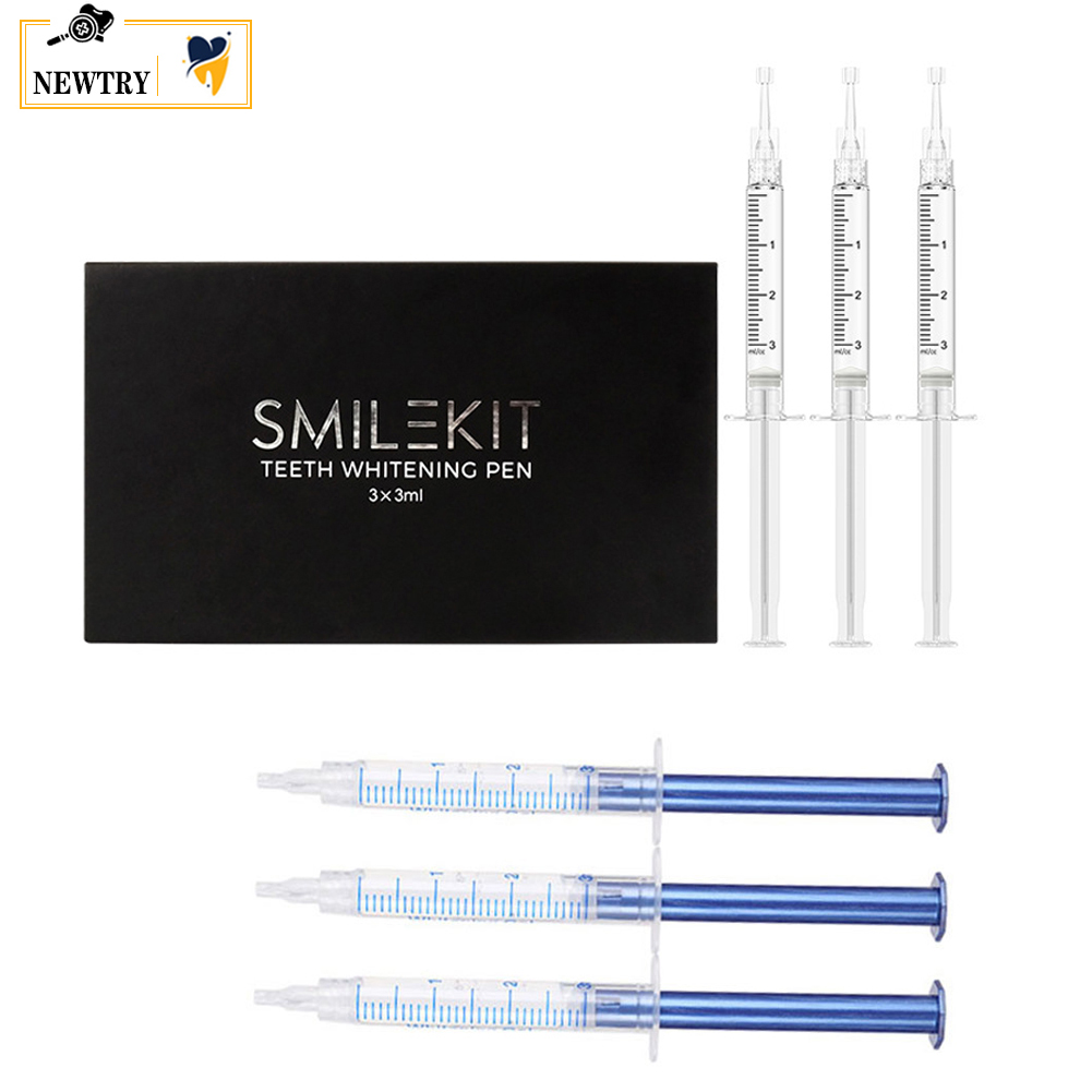 Teeth Whitening Foam - Butik hediye kutusu ile diş beyazlatma