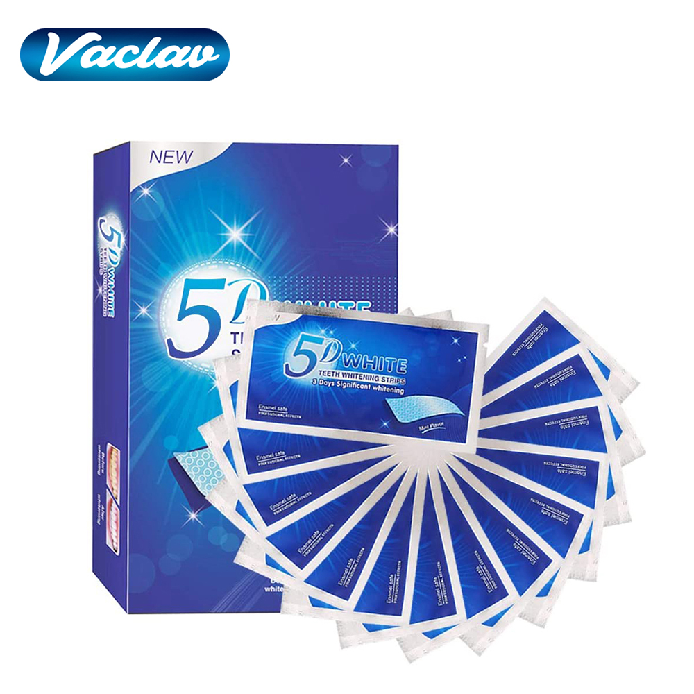 Teeth Whitening Xylitol - 5D Beyaz Diş Beyazlatma Şeridi Beyazlatıcı