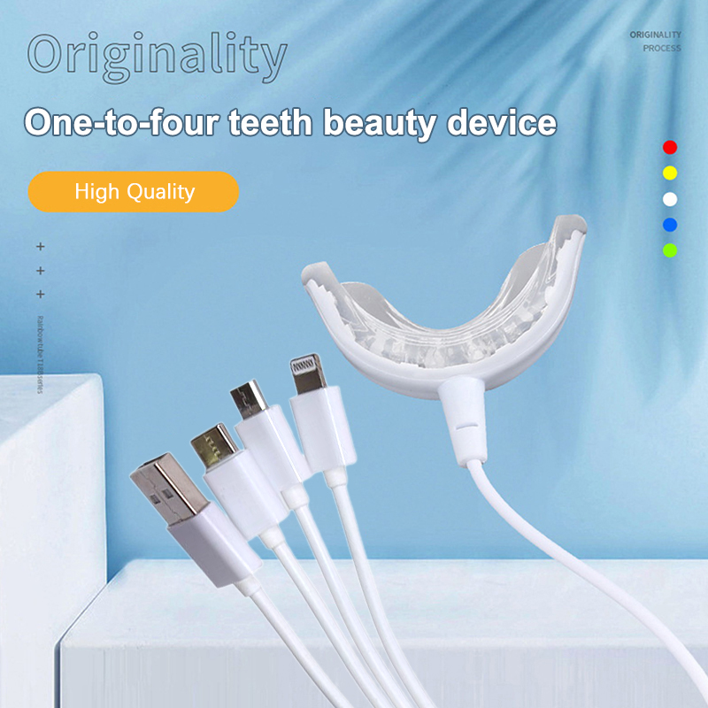 Teeth Whitening Blue Light - 1 adet 4in1 diş beyazlatma 16