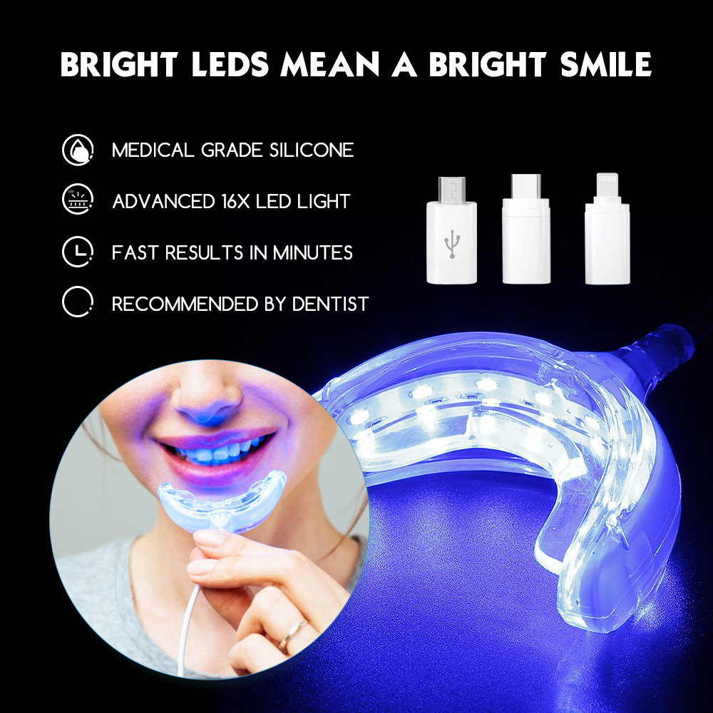 Teeth Whitening Blue Light - Luxsmile Akıllı LED Diş Beyazlatma Taşınabilir