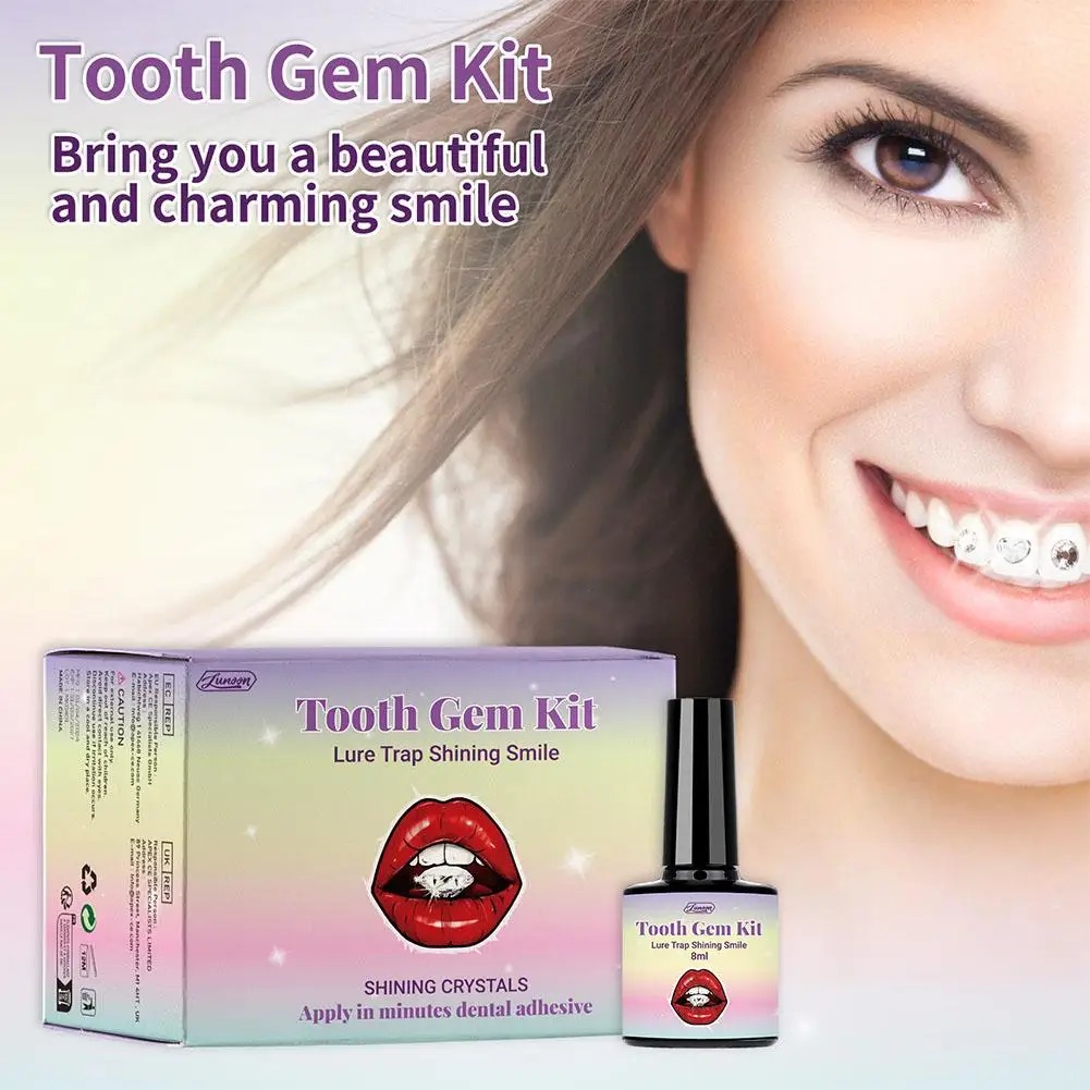 Tooth Gem Kit - Kendin Yap Diş Taşı Seti Şeffaf