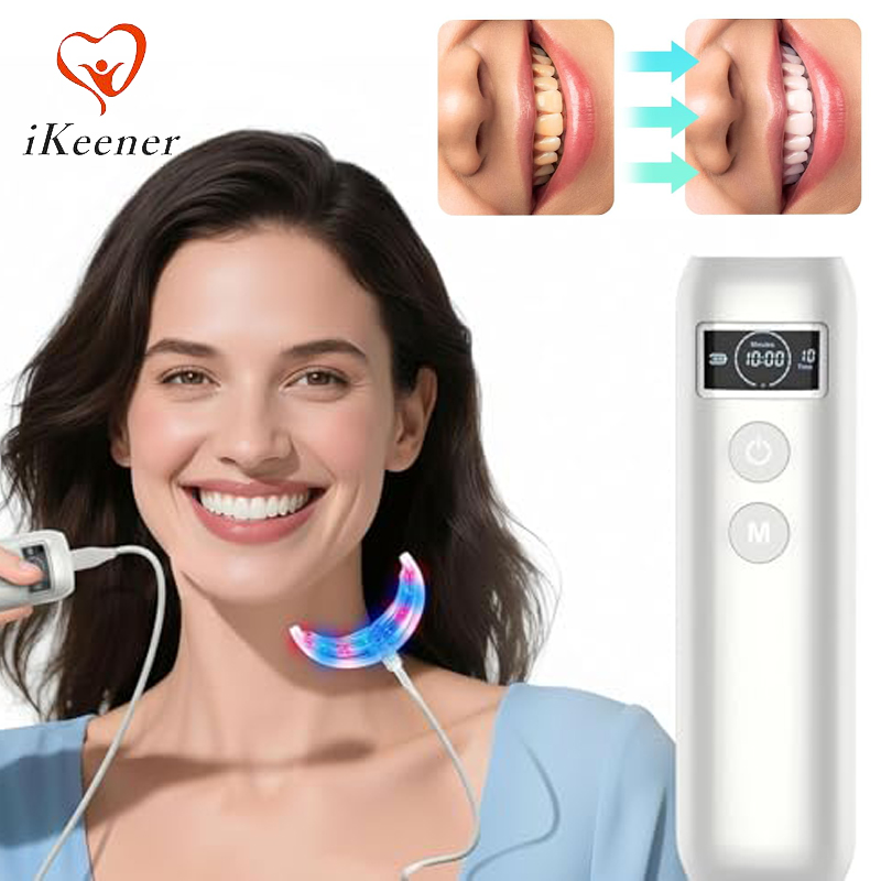 Teeth Whitening Light Kit - Diş Beyazlatma Hızlandırıcısı 16 LED Kırmızı
