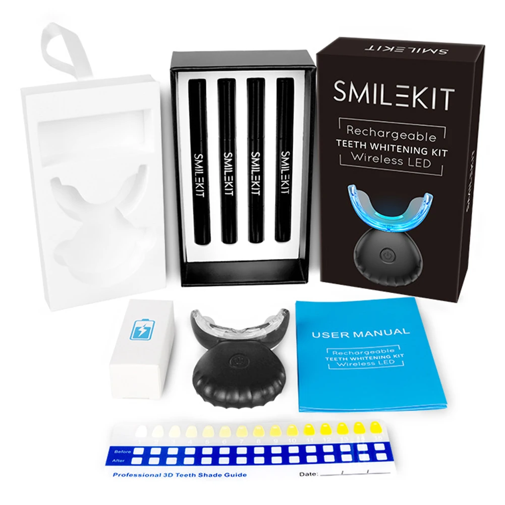 Teeth Whitening Light Kit - Diş Diş Beyazlatma Kiti Mini 16