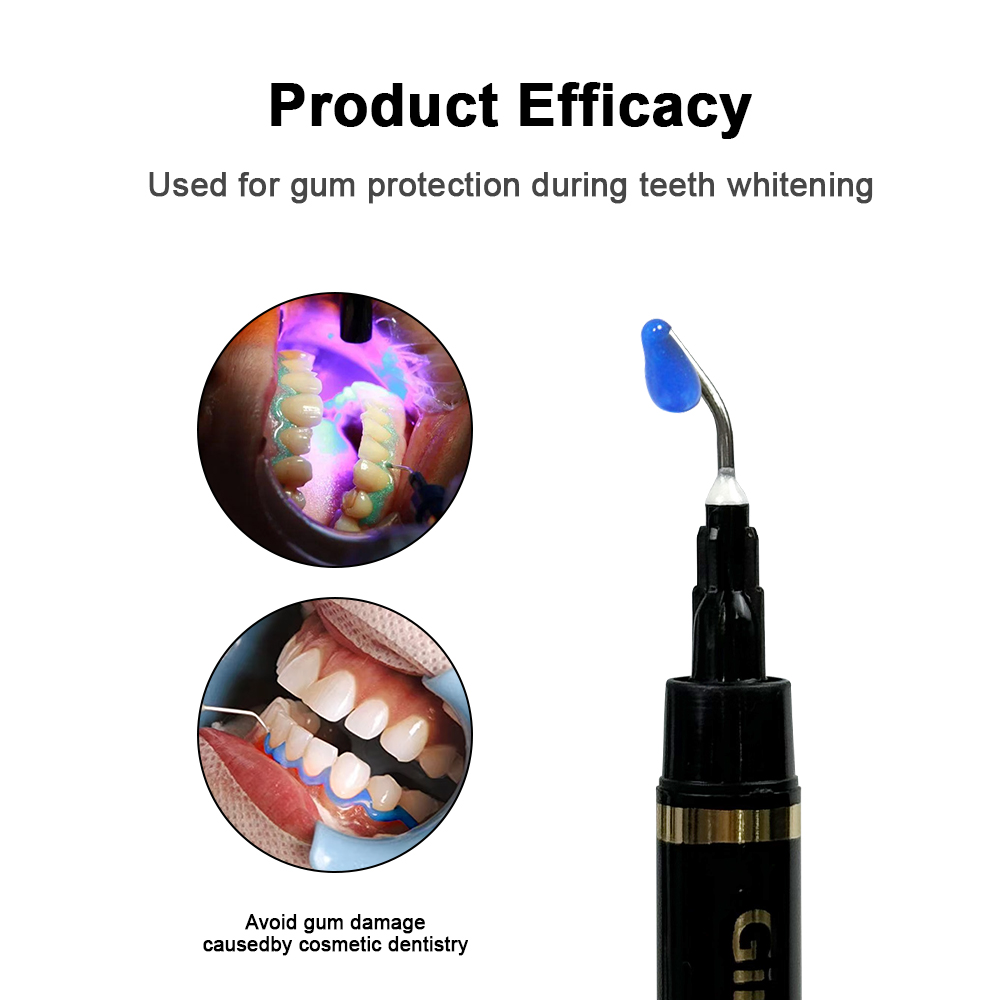 Teeth Whitening Gingival Barrier - 5 adet/10 adet 1.5ml diş eti