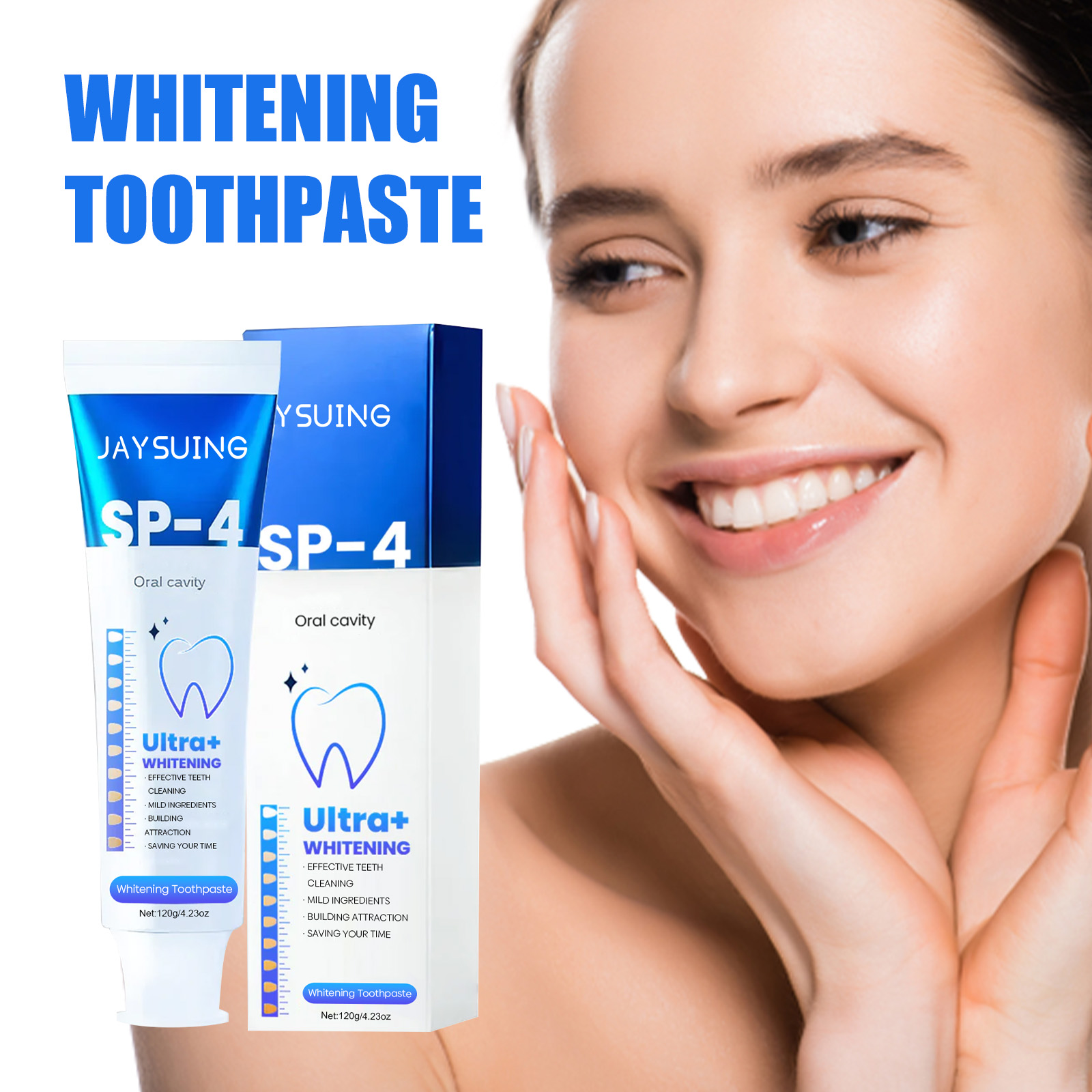 Teeth Whitening Xylitol - Ksilitol Temizleyici Diş Macunu Diş Plaklarını