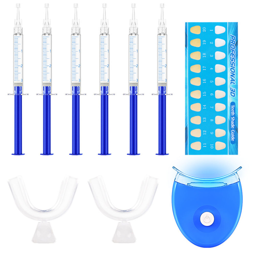 Led Mouth Tray - 3/6/10 Diş Beyazlatma Kiti Jel Şırınga