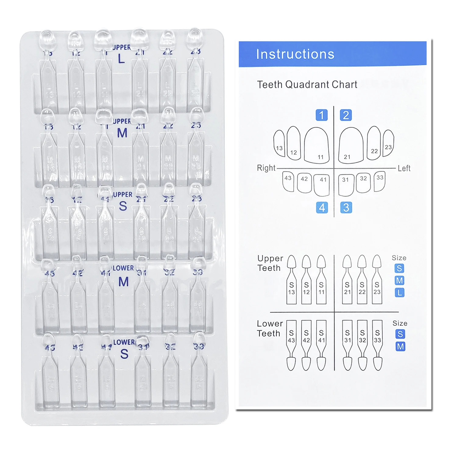 32 adet/takım Diş Kaplama Kalı - Teeth Whitening Light Kit incelemesi ve fiyatı