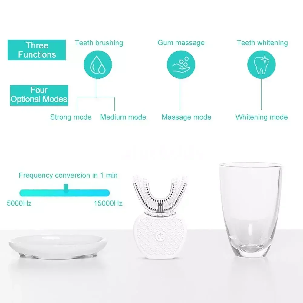 Ultrasonik Elektrikli Diş Fırç - Teeth Whitening Blue Light incelemesi ve fiyatı