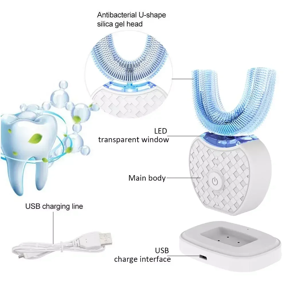 Ultrasonik Elektrikli Diş Fırç - Teeth Whitening Blue Light incelemesi ve fiyatı