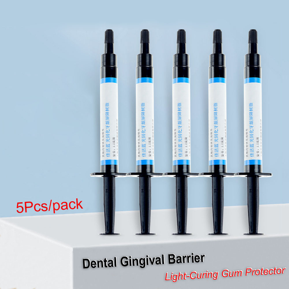 5 adet/paket Işıkla Sertleşen  - Teeth Whitening Gingival Barrier incelemesi ve fiyatı