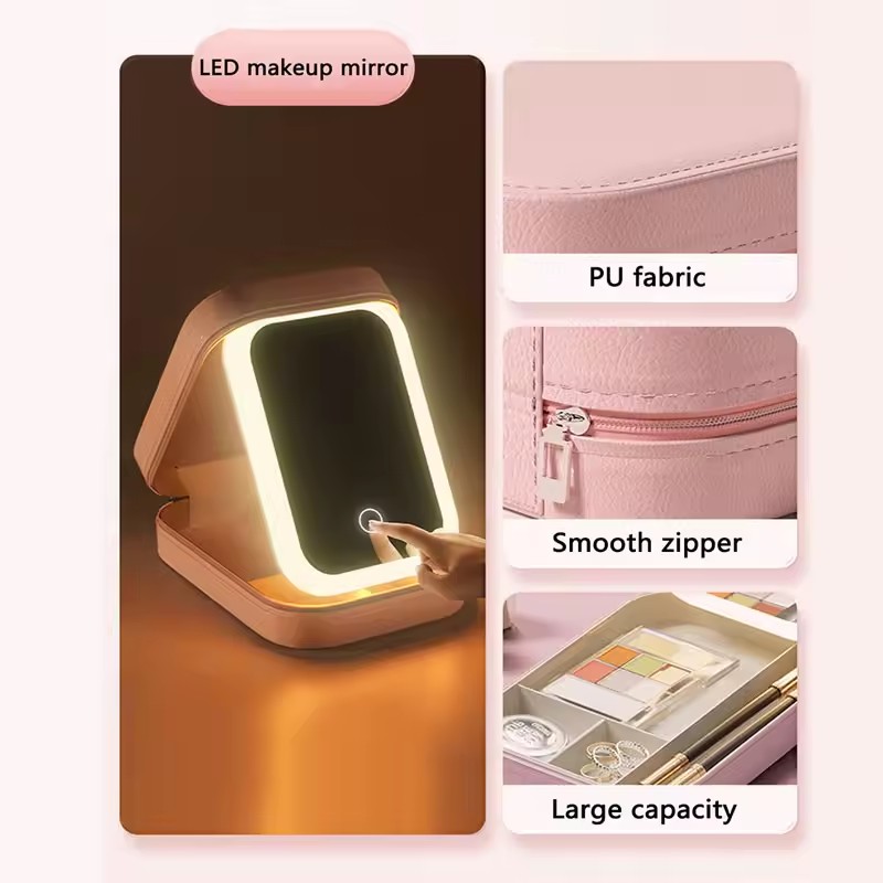 Akıllı LED Makyaj Çantası Ayna - Led Mouth Tray incelemesi ve fiyatı