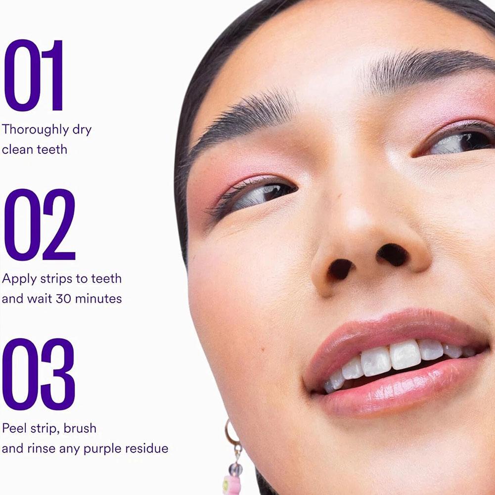 Mor Beyazlatıcı Diş Bantları L - Teeth Whitening Routine incelemesi ve fiyatı