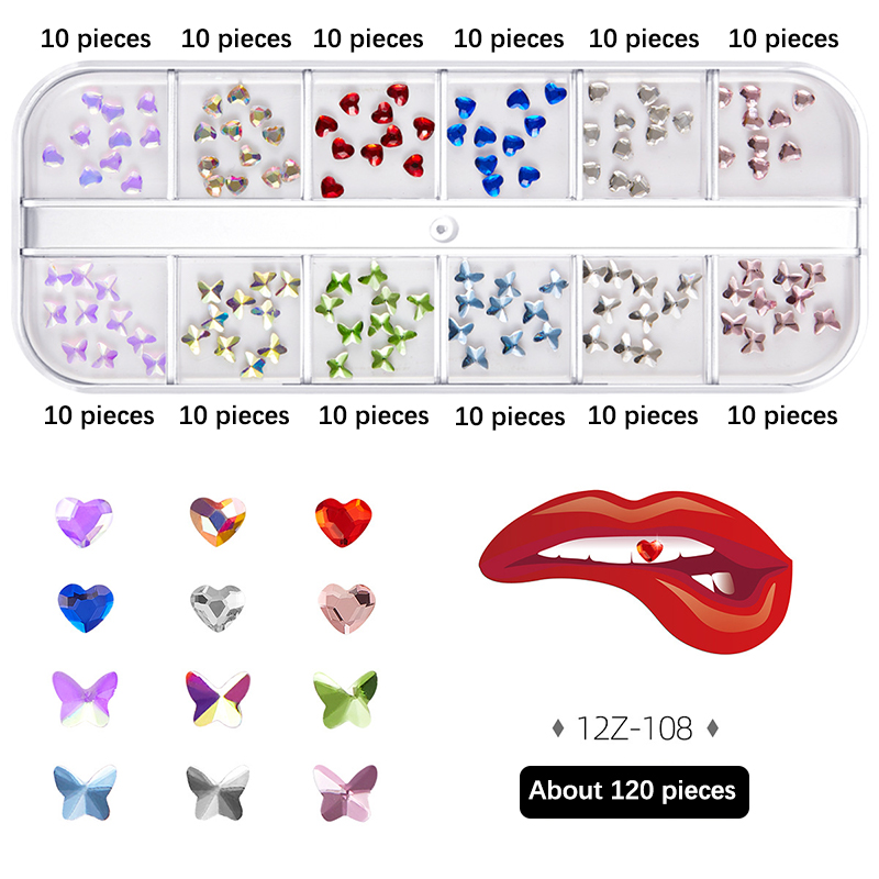 1 takım diş kristal moda diş t - Tooth Gem Kit incelemesi ve fiyatı