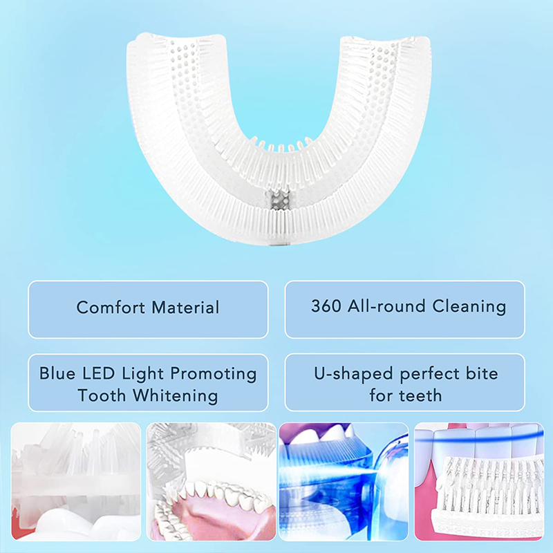 Diş bakımı U şekli elektrikli  - Teeth Whitening Light Kit incelemesi ve fiyatı