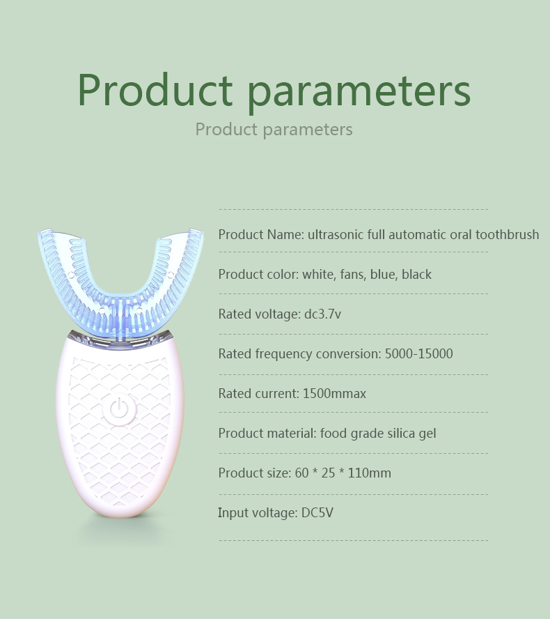 Akıllı U Tipi Diş Fırçası 360  - Teeth Whitening Light Kit incelemesi ve fiyatı