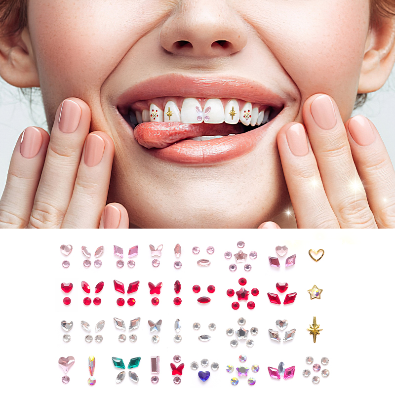Diş Taşları, Çeşitli Şekillerd - Tooth Gem Kit incelemesi ve fiyatı
