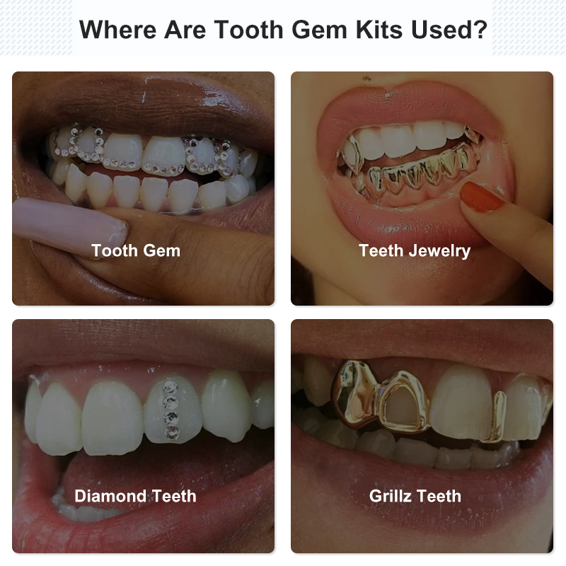 Diş Gem seti tutkal kiti ile U - Tooth Gem Kit incelemesi ve fiyatı