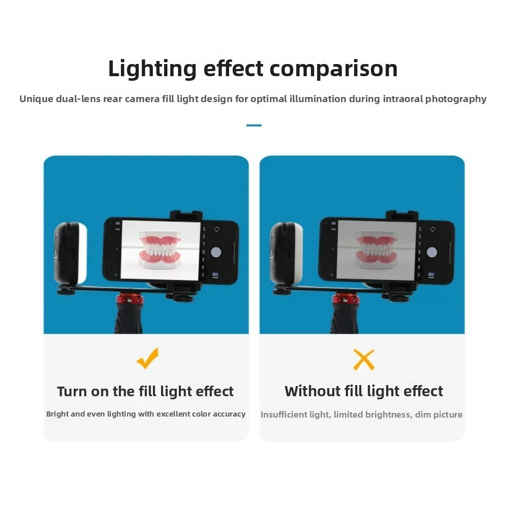 Diş Fotoğrafçılığı Işığı, Akıl - Teeth Whitening Light Kit incelemesi ve fiyatı