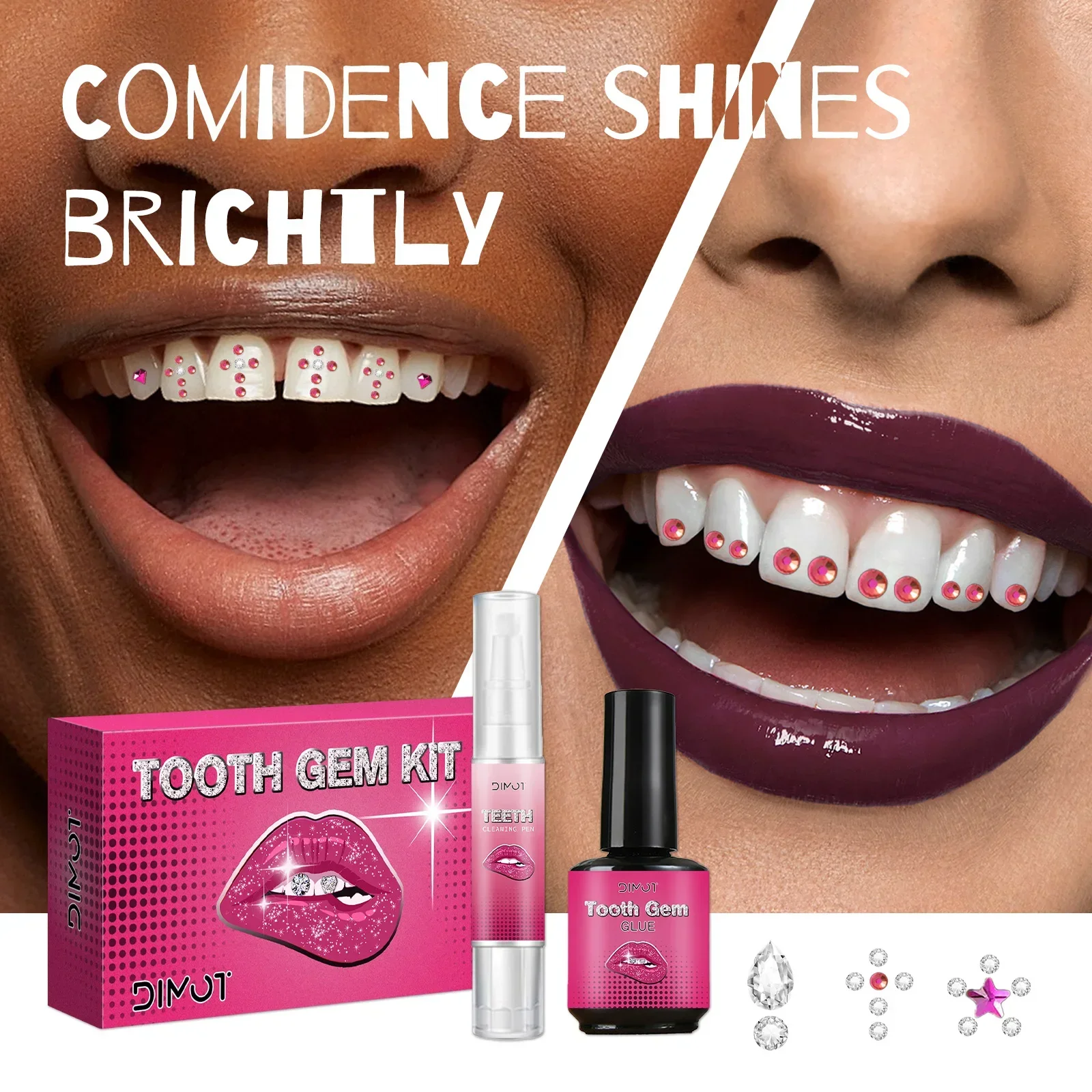 Kristal Yapıştırıcı ve UV Işığ - Tooth Gem Kit incelemesi ve fiyatı
