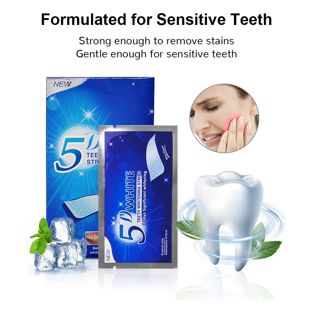 5D Beyaz Diş Beyazlatma Şeridi - Teeth Whitening Xylitol incelemesi ve fiyatı